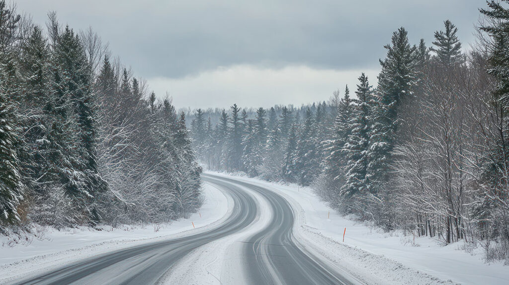 Remote Canadian Highway