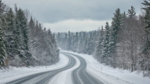 Remote Canadian Highway