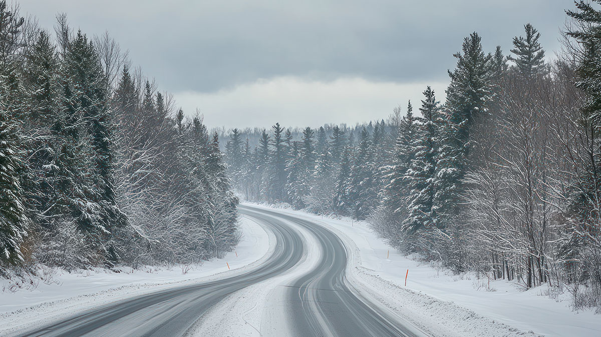 Remote Canadian Highway